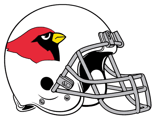 Ball State Cardinals 1971-1984 Helmet Logo heat sticker